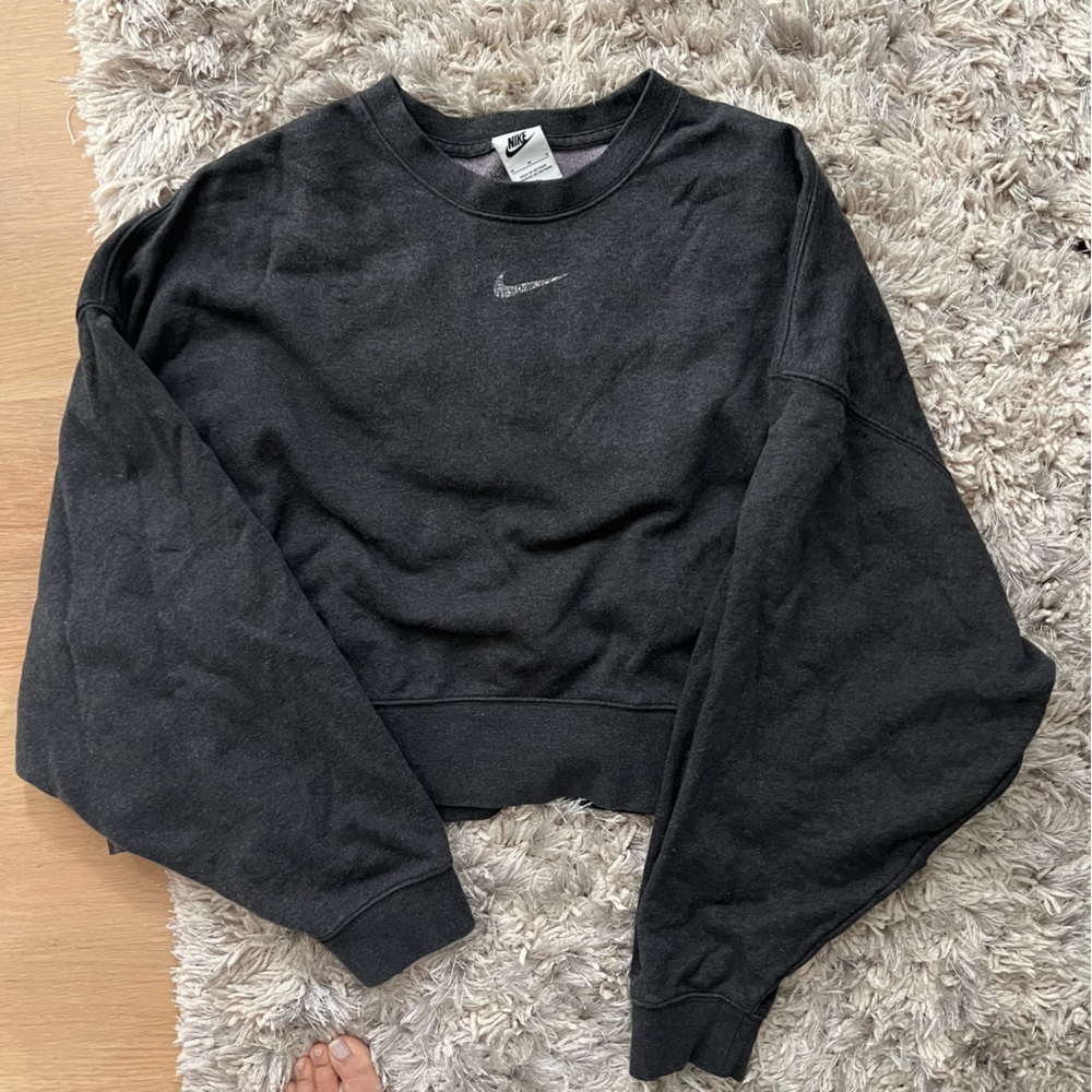Nike cropped sweater